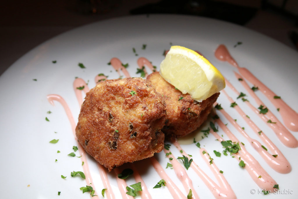 Crab Cakes at Merrill & Houston’s in Beloit WI by Mike Shubic at MikesRoadTrip.com