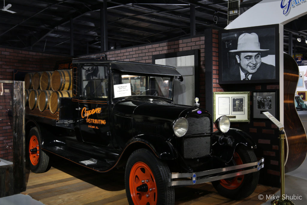 Al Capone truck at Historic Auto Attractions Museum by Mike Shubic of MikesRoadTrip.com