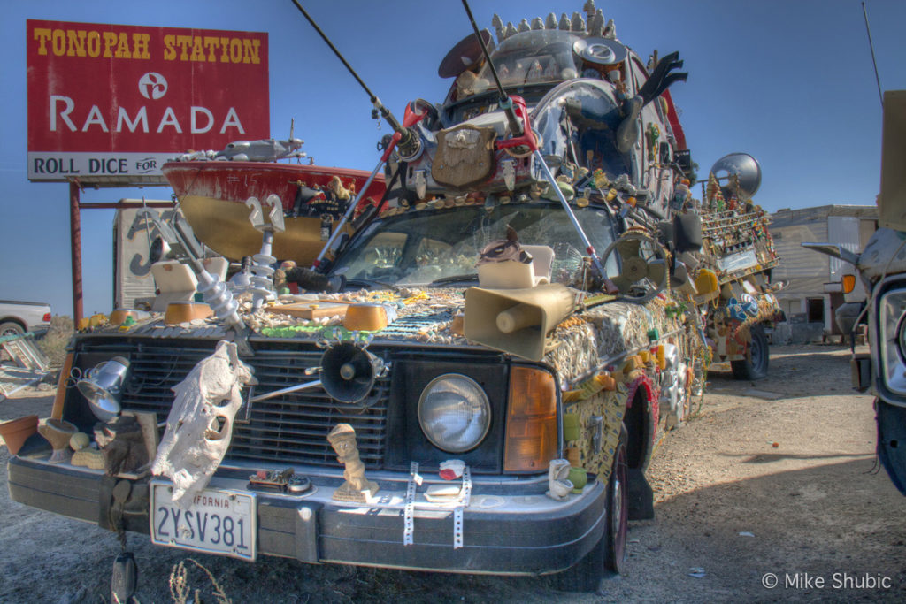 WHIMSICAL CAR in Tonopah by Mike Shubic of MikesRoadTrip.com