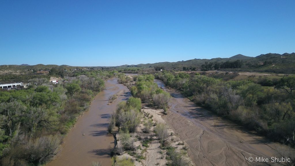 Hassayampa River aerial photo by Mike Shubic of MikesRoadTrip.com