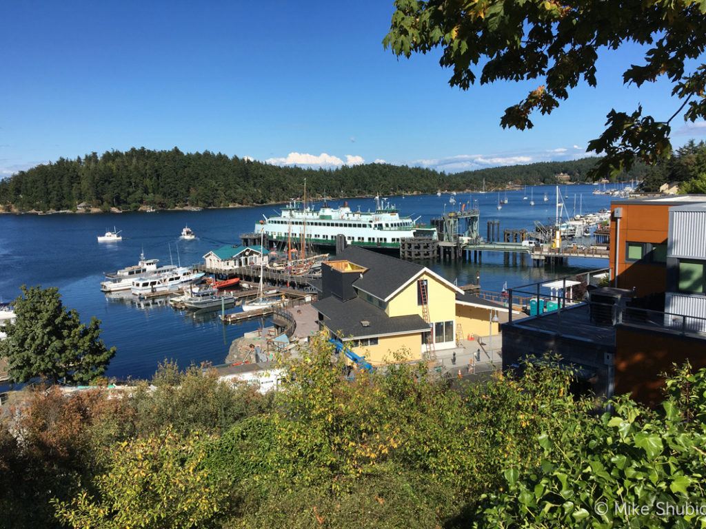 Friday Harbor in the San Juan Islands by MikesRoadTrip.com