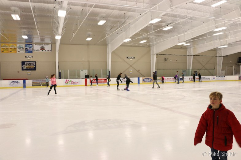 Ice skating is one of many winter things to do in Flagstaff