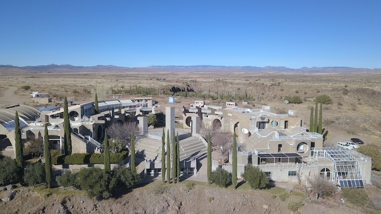 Arcosanti in Central Arizona- Photo by: Mike Shubic of MikesRoadTrip.com