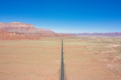 Straight-Road-along-Vermillion-Cliffs-by-Mike-Shubic