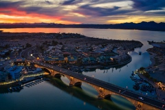 Sunset-over-Lake-Havasu-City-and-the-London-Bridge