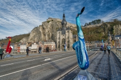 Saxophone-on-Charles-de-Gaulle-Bridge-in-Dinant-Belgium