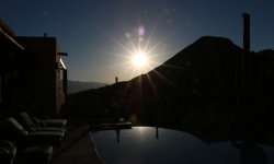 Sunrise over Tucson B&B pool