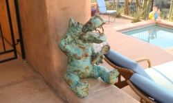 Dana's artwork at Blue Agave B&B