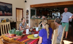 Breakfast at Blue Agave B&B