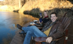 Couple at Blue Lake Ranch Couple at Blue Lake Ranch