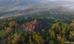 Borobudur aerial