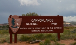 Canyonlands National Park sign