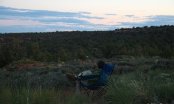 Enjoying the view at Canyonlands National Park