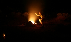 Campfires at Canyonlands National Park