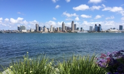 San Diego view from Coronado Island