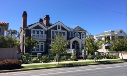 Coronado home residential street