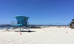 Lifegaurd Tower on Coronado Island