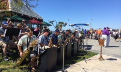 Big Band playing on Coronado Island