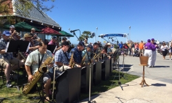 Big Band playing on Coronado Island Big Band playing on Coronado Island