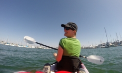 Kayaking off Coronado Island