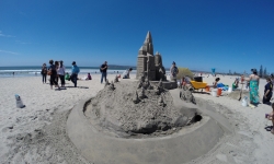 San Castle on Coronado Beach