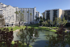 View from Avenue of the Arts hotel