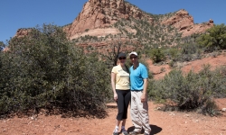 Mike and Terri on Cozy Cactus hike