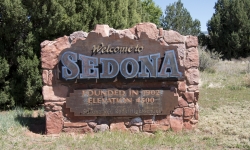 Sedona monument sign