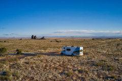 Cruise-America-RV-in-northern-Arizona-boon-docking