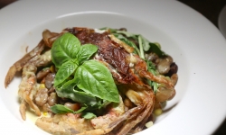 Softshell crab at Dominique's on Magazine Softshell crab at Dominique's on Magazine