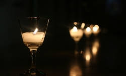 Candles at Dominique's on Magazine Candles at Dominique's on Magazine