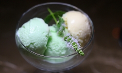 Dominiques's herb infused ice cream Dominiques's herb infused ice cream