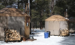 Yurts in Flagstagg