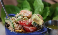 shrimp and lettuce wraps