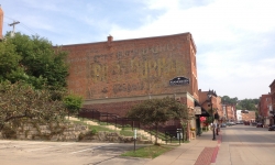 Murals on Galena buildings Murals on Galena buildings