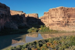 Three Canyons Green River from across the river