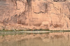 Green River and tents