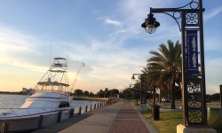 Boardwalk on Lake Charles Boardwalk on Lake Charles