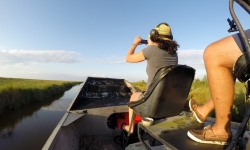 Airboat ride on Louisiana Bayou