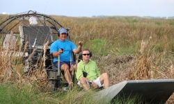 Airboat ride on Louisiana Bayou