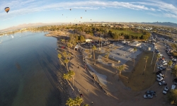 Rotary Park from the air