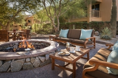 Canyon Suites firepit Canyon Suites firepit