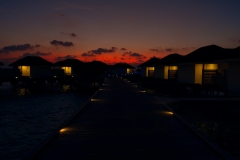 Sunset-at-the-Aqua-Villas-Kandima-Maldives