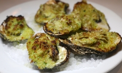 BAKED P&J OYSTERS at LUKE New Orleans