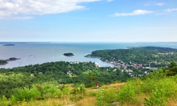 View of Camden Harbor