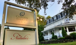 Camden Harbor Inn sign