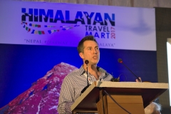 Mike-speaking-at-Himalayan-Travel-Mart-2017