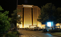 Gold Strike Casino sign in Tunica