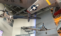 Aviation Exhibit at World War II Museum New Orleans