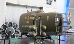 World War 2 fuselage at museum